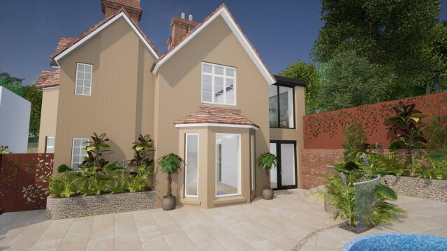 Planning submitted at Wood Norton Hotel CAD 1