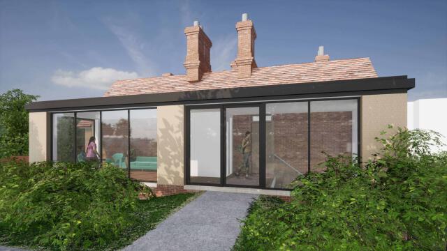 Planning submitted at Wood Norton Hotel CAD 3